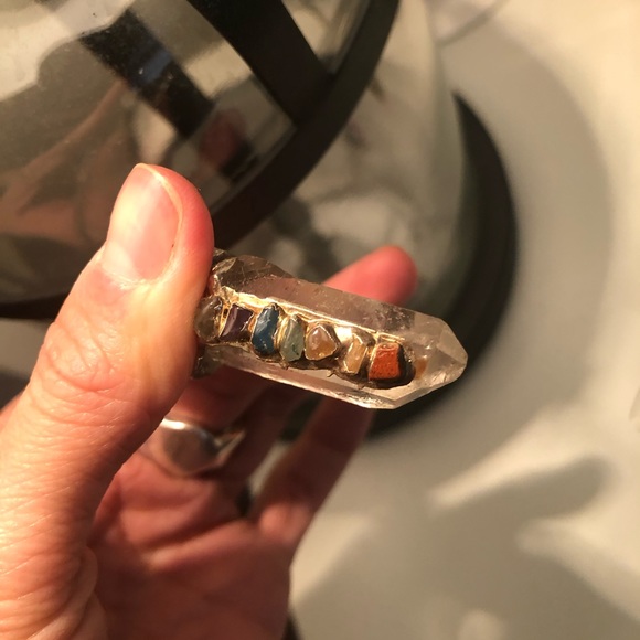 💖SOLD💖REAL quartz necklace - Picture 7 of 7